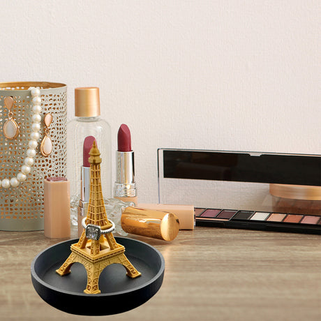 Eiffel Tower Ring Stand – An elegant jewelry stand, a romantic gift, a chic decoration, perfect for engagements, weddings, or dressing table displays.