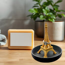 Eiffel Tower Ring Stand – An elegant jewelry stand, a romantic gift, a chic decoration, perfect for engagements, weddings, or dressing table displays.