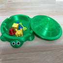 Mini Turtle Sandbox Desk Toy with  Small Tools, Mini Zen Garden Fidget Stress Relief Toys for Adults and Kids, Desktop Decor Accessories for Home and Office