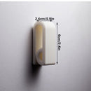 3D-printed press-lock towel hooks | Self-locking hooks, white