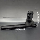 3D Printed Moai Incense Holder – Easter Island Statue, Black