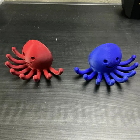 3D Printed Octopus Hook (Red)