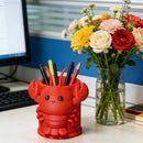 3D Printed Lobster Pen Holder (Red)