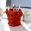 3D Printed Lobster Pen Holder (Red)