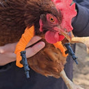 Chicken arms with Guns,Fun, Durable, Rooster Pistol Party, Perfect for Parties, Photoshoots and Pranks Costumes for Chickens to wear(White)