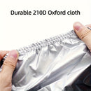 Trailerable Boat Cover – Heavy Duty Waterproof Tarp with Storage Bag, Designed for V-Hull, Fish & Ski, Runabout, Bass & Fishing Boats,21-24FTBlack