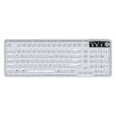 RGB Backlit Wired Mechanical Gaming Keyboard, 104 Keys Full Size Hot Swappable Keyboard with Aluminum Base, Noise Absorbing Foam, Tactile Brown Switch, Programmable Keys & Volume Knob for PC Mac,Grapefruit Orange