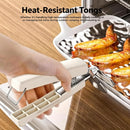Heat Resistant Anti-Slip Bowl Gripper Tongs, Kitchen Hot Dish Plate Pot Lifter Clip for Steaming Cooking, Oven Safe Heat Protection Clamp for Home Use