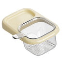Self-designed Sink Drain Basket, Detachable Kitchen Food Residue Filter Strainer Holder for Leftovers Tea Leaves Waste Water Draining Rack
