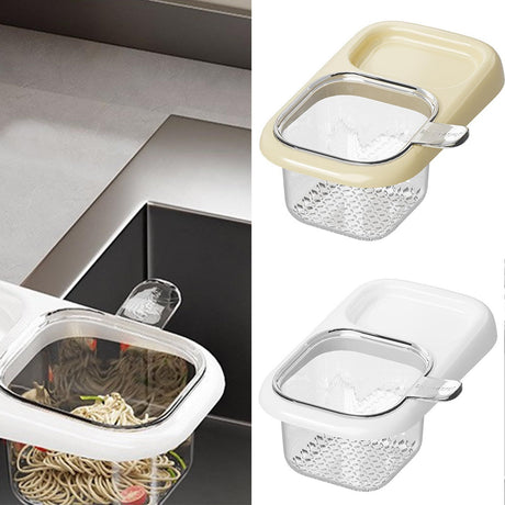 Self-designed Sink Drain Basket, Detachable Kitchen Food Residue Filter Strainer Holder for Leftovers Tea Leaves Waste Water Draining Rack