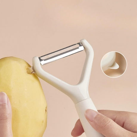 Swivel Vegetable Peeler – Kitchen Peeling Tool for Potatoes, Carrots, Apples & Cucumbers, Multi-Functional Fruit and Vegetable Peeler, 5.51