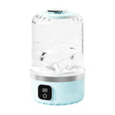 Blue portable mini washing machine, suitable for underwear, socks, baby clothes - rechargeable cordless compact washing machine, suitable for small loads, travel and dormitory use - USB rechargeable home/apartment washing machine