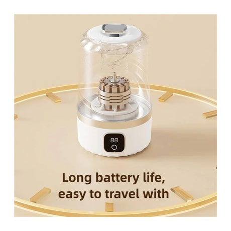 Pink portable mini washing machine, suitable for underwear, socks, baby clothes - rechargeable cordless compact washing machine, suitable for small loads, travel and dormitory use - USB rechargeable home/apartment washing machine