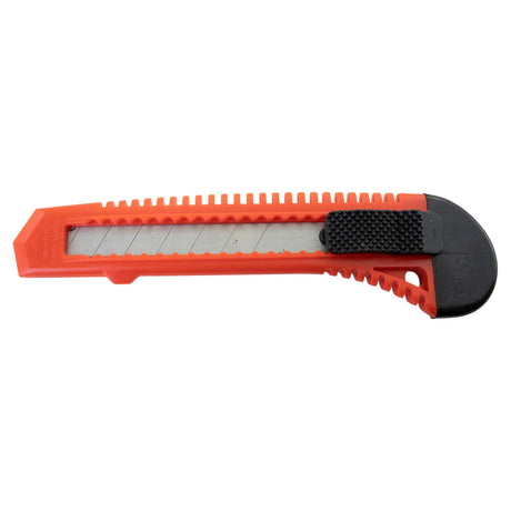 Orange multi-functional utility knife/box opener/retractable blade/breakable razor with safety lock