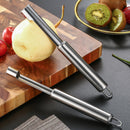 0.8 cm diameter stainless steel fruit corer tool, hawthorn date cherry apple multi-purpose corer, seed corer corer for home kitchen