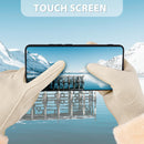 Gloves for Women Girl, Winter Touch Screen, Comfortable and Warm Double-Sided Velvet Lining Thickened Warm Glove,Khaki