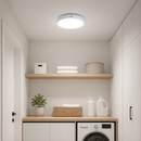 Rechargeable Motion Sensor Ceiling Light, 10000mAh Battery Operated LED Ceiling Light with Remote, Wireless Stick On Closet Light, 3 Color Dimmable Flush Mount Light, USB-C, for Hallway Stairway