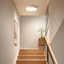Rechargeable Motion Sensor Ceiling Light, 10000mAh Battery Operated LED Ceiling Light with Remote, Wireless Stick On Closet Light, 3 Color Dimmable Flush Mount Light, USB-C, for Hallway Stairway