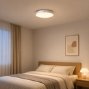 Rechargeable Motion Sensor Ceiling Light, 10000mAh Battery Operated LED Ceiling Light with Remote, Wireless Stick On Closet Light, 3 Color Dimmable Flush Mount Light, USB-C, for Hallway Stairway