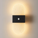 Rechargeable Motion Sensor Night Light, Wall Mounted LED Lamp with Magnetic Base, 3 Color Temperatures, 12 Hour Always-On Mode, 60 Day Sensing Mode, No Wiring Required (White Oval)
