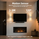 Rechargeable Motion Sensor Night Light, Wall Mounted LED Lamp with Magnetic Base, 3 Color Temperatures, 12 Hour Always-On Mode, 60 Day Sensing Mode, No Wiring Required (White Oval)
