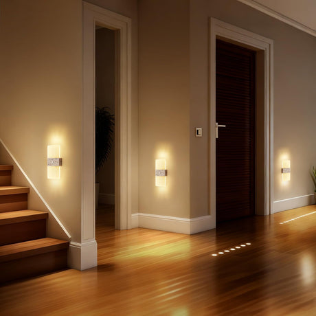 Rechargeable Motion Sensor Night Light, Wall Mounted LED Lamp with Magnetic Base, 3 Color Temperatures, 12 Hour Always-On Mode, 60 Day Sensing Mode, No Wiring Required (White Oval)