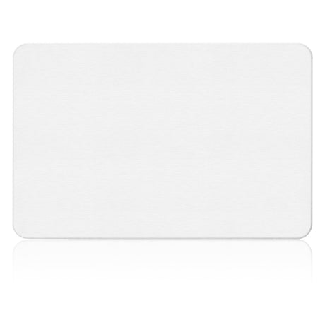 High-quality white pure cotton bathroom mat, ultra-soft, absorbent, quick-drying bathroom rug, non-slip, washable bathroom mat(40cm*30cm)