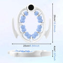 Blue leg massage roller clip, calf muscle relaxation and shaping tool, yoga fitness leg trainer, leg muscle relaxation and slimming device.