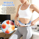 Blue leg massage roller clip, calf muscle relaxation and shaping tool, yoga fitness leg trainer, leg muscle relaxation and slimming device.