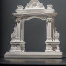 Miniature Roman Arch Model - Handcrafted Plaster Architectural Decor for Bookshelf, Desk & Home Display