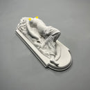 Nordic Retro Relief Roman European Figure Sculpture Plaster Statue - Artistic Home Decor for Shelf, Desk & Study, Perfect Gift for Art Lovers