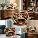 Acrylic "The Last Supper" Tabletop Statue - Religious Art Decor for Home & Office
