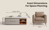 Chinese Light Luxury Minimalist 12mm Sintered Stone Coffee Table