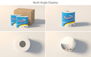 Coreless Toilet Paper, 18 Rolls Per Carton