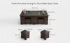 1.3m New Chinese Style Walnut Kung Fu Tea Table
