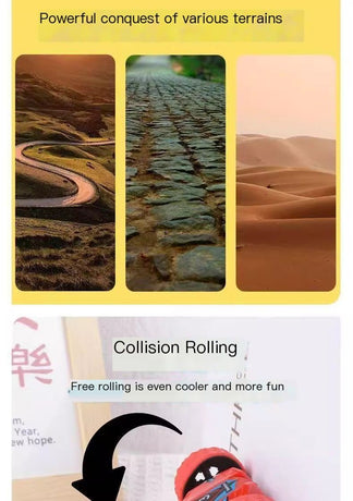 InertiaTumblingCar,1-PieceSet-180°Flip