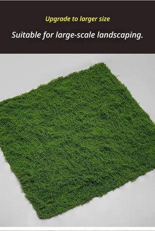100g Artificial Light Green Filamentous Moss 5-Pack