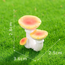 10pcs Artificial Flame-topped Guoba Mushroom Ornament Type-8