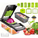 14-in-1 Vegetable Chopper (11 Blades+Square Tool)