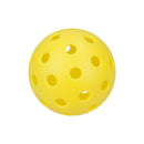 15-Pack 72mm Yellow Pickleballs 26-Holes