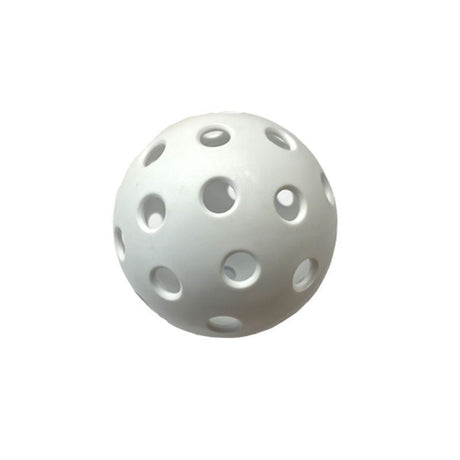 15-Pack 74mm White Pickleballs 40-Holes