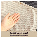 2-Pack Khaki Waterproof Aprons with Detachable Hand Towels