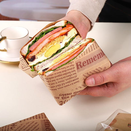 200 Sheets of PE Coated Kraft Paper 28×38 cm Style-2