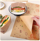 200 Sheets of PE Coated Kraft Paper 28×38 cm Style-3
