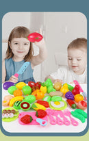 22-Piece Fruit And Veggie Cutting Toy Set (Random Assorted)