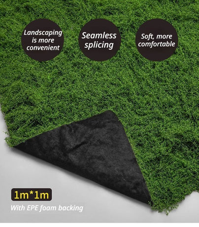 30g Artificial Dark Green Filamentous Moss 10-Pack