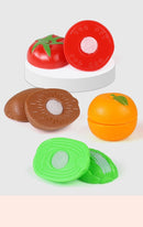 31-Piece Fruit And Veggie Cutting Toy Set With Pizza (Random Assorted)