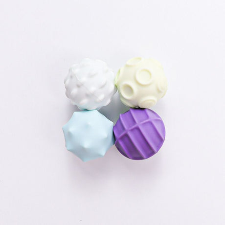 4-Pack Oval Random Pastel Colors And Styles