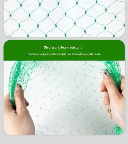 Transparentnylonmesh,4meterswideby15meterslong