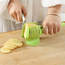4Pcs  Multi-function Fruit Slicer Cutter Tool-Green